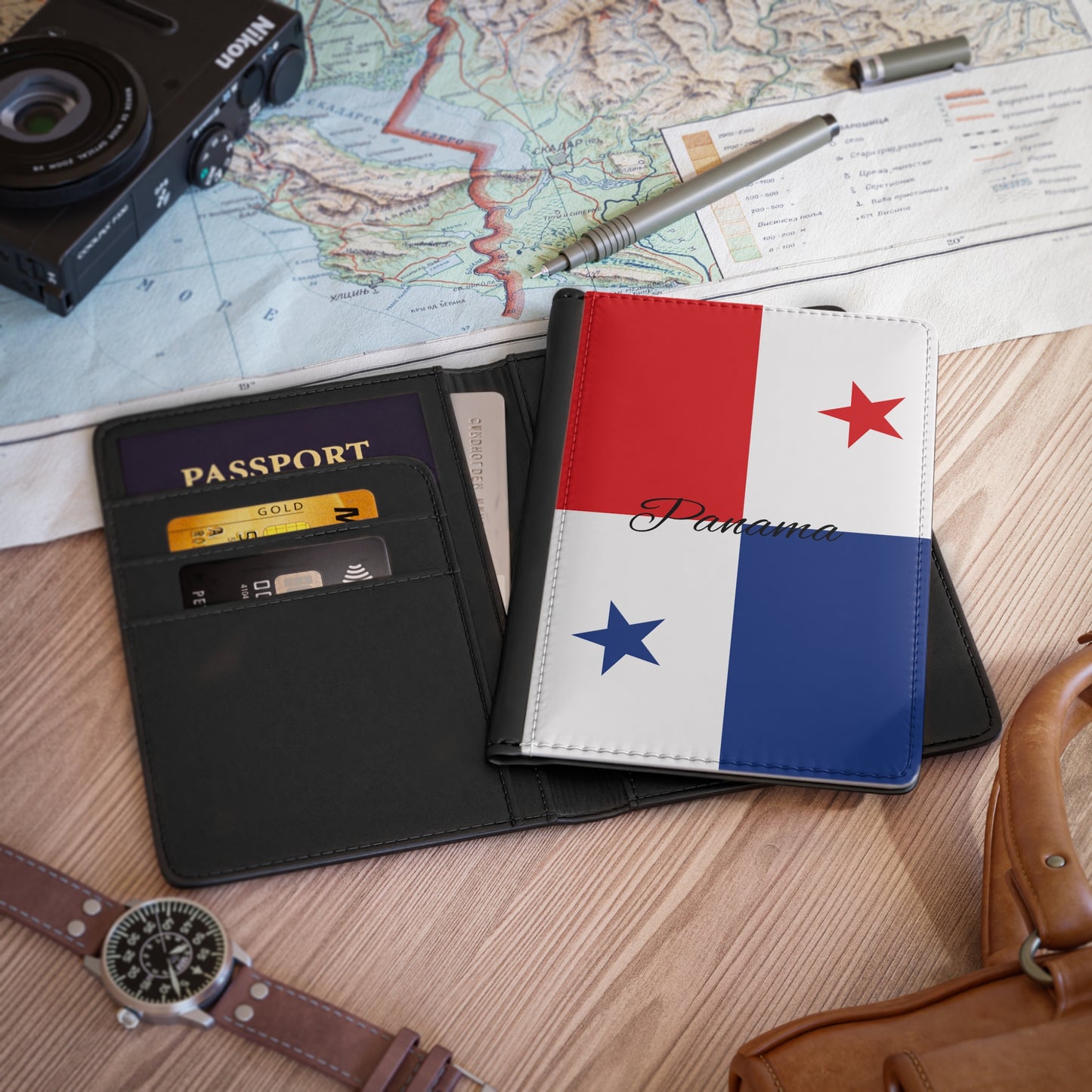 Panama Passport Cover