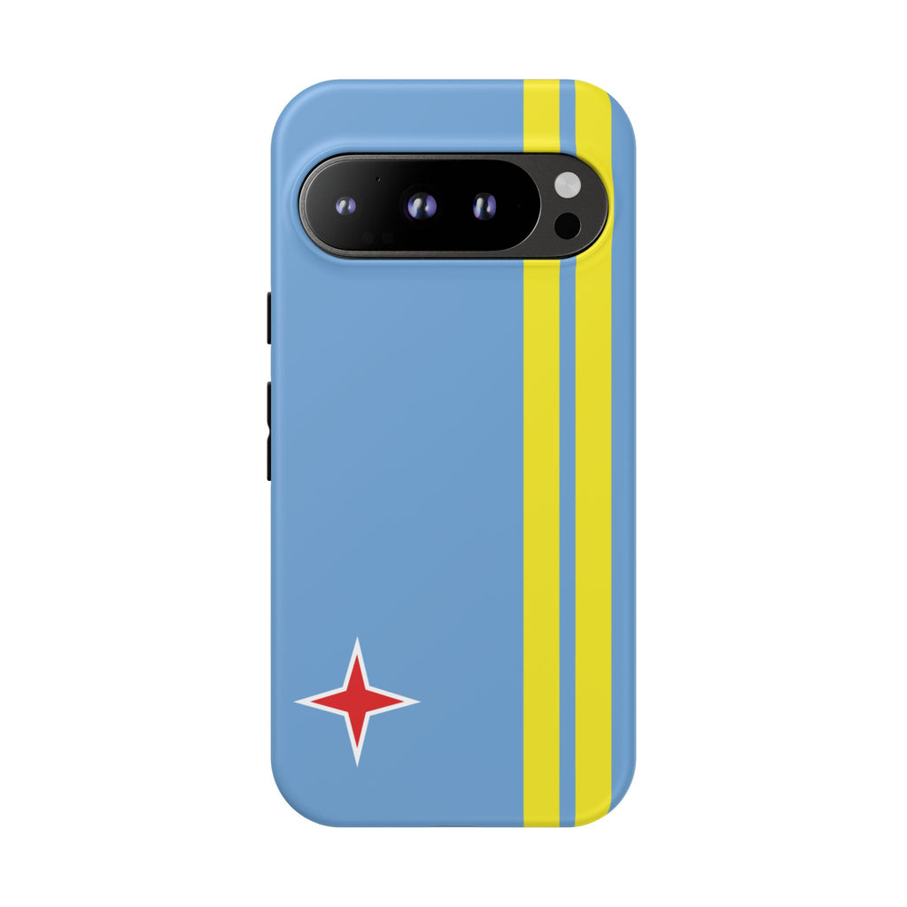 Aruba Flag Tough Phone Case - Irie Blues Boutique