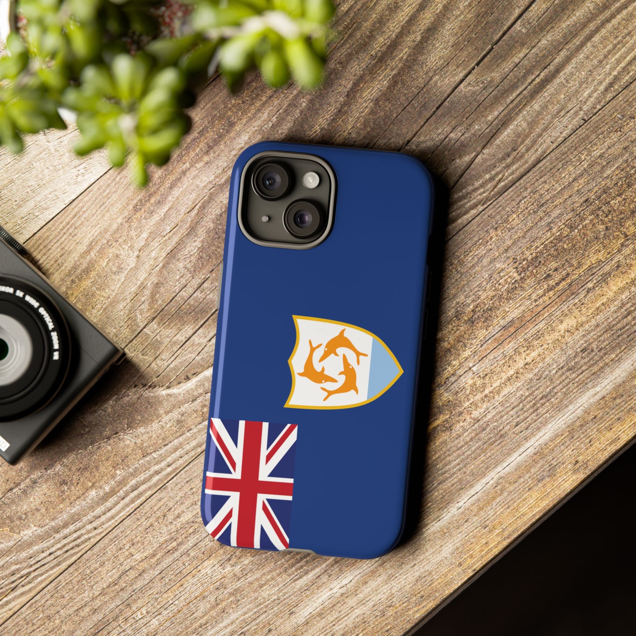 Anguilla Flag Tough Phone Case
