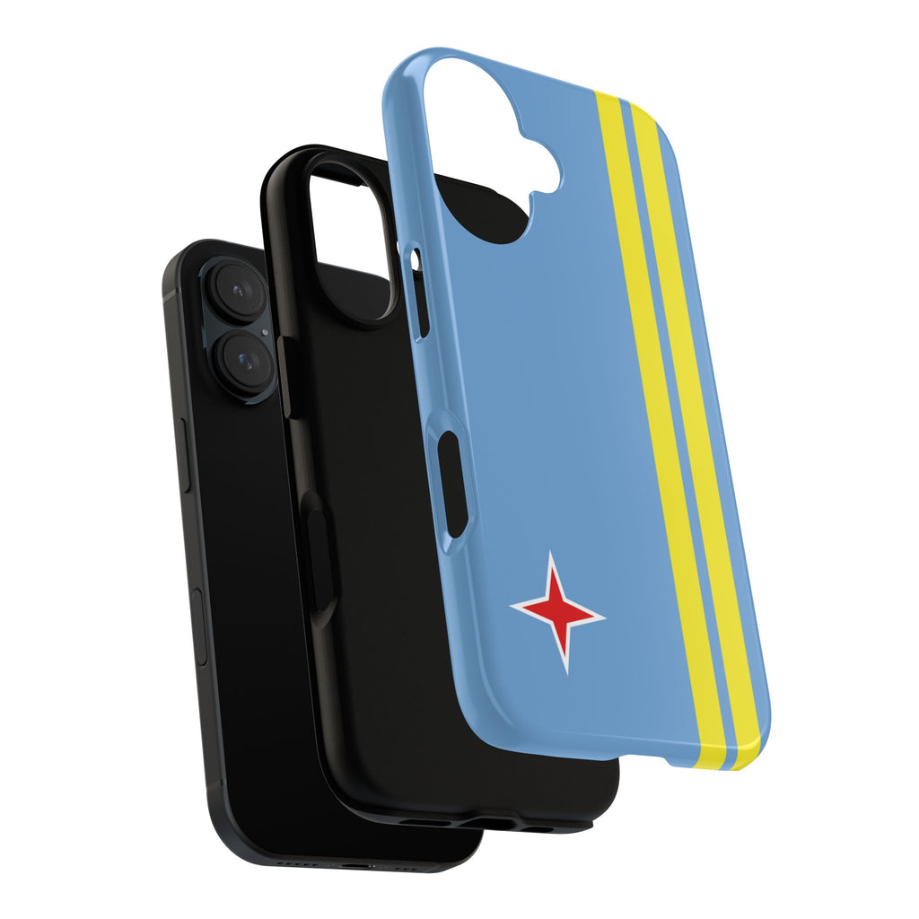 Aruba Flag Tough Phone Case - Irie Blues Boutique
