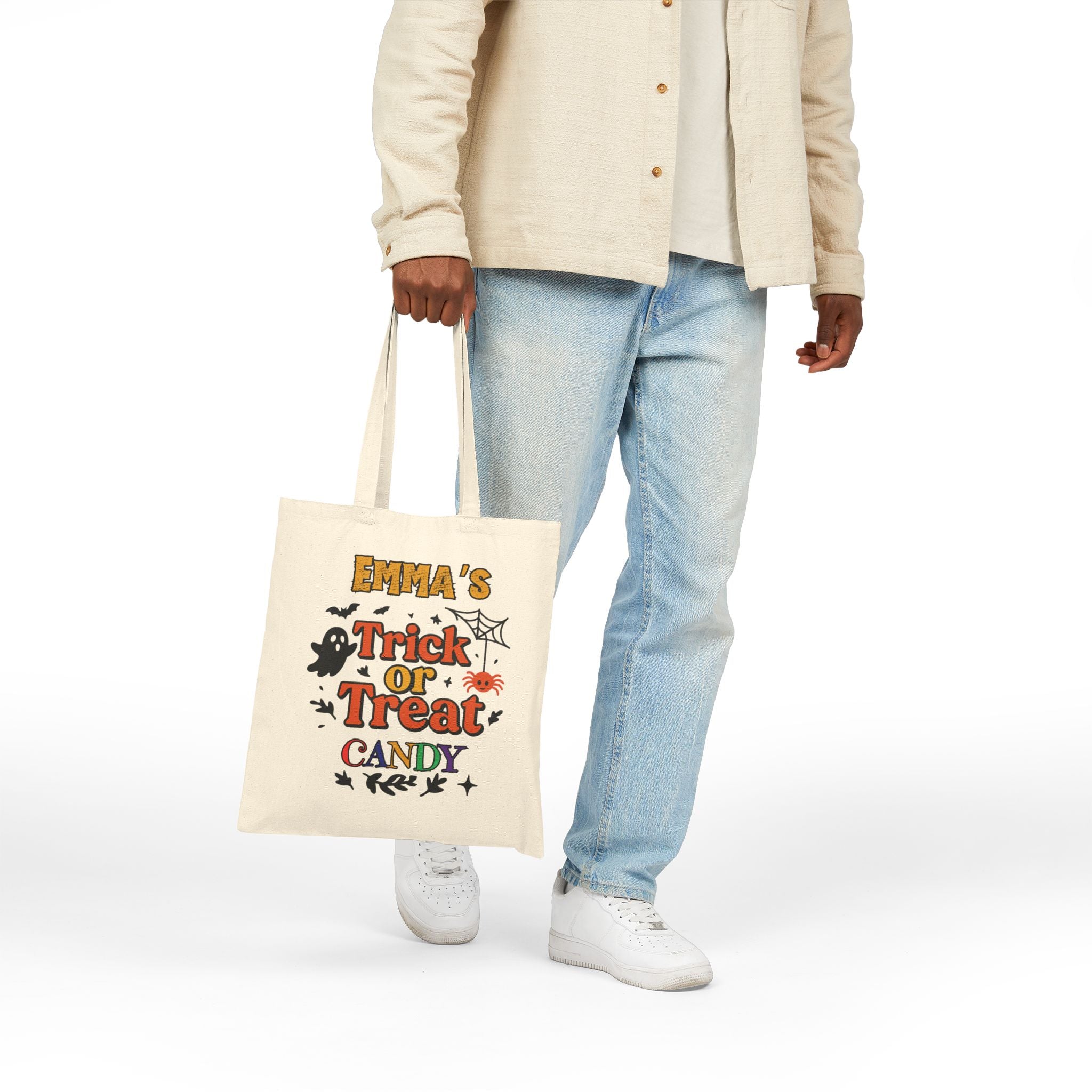 Personalized Kids Trick or Treat Bag