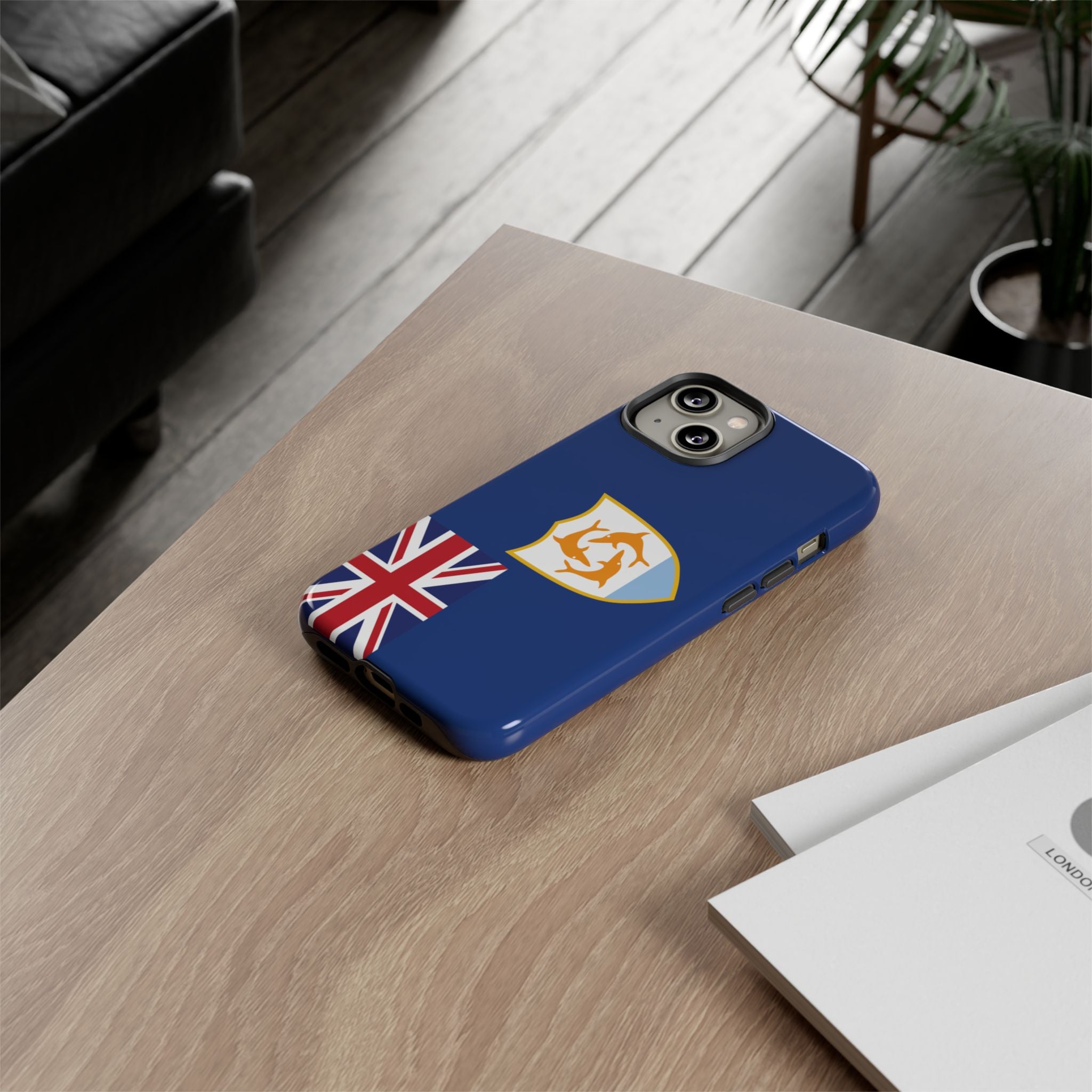 Anguilla Flag Tough Phone Case