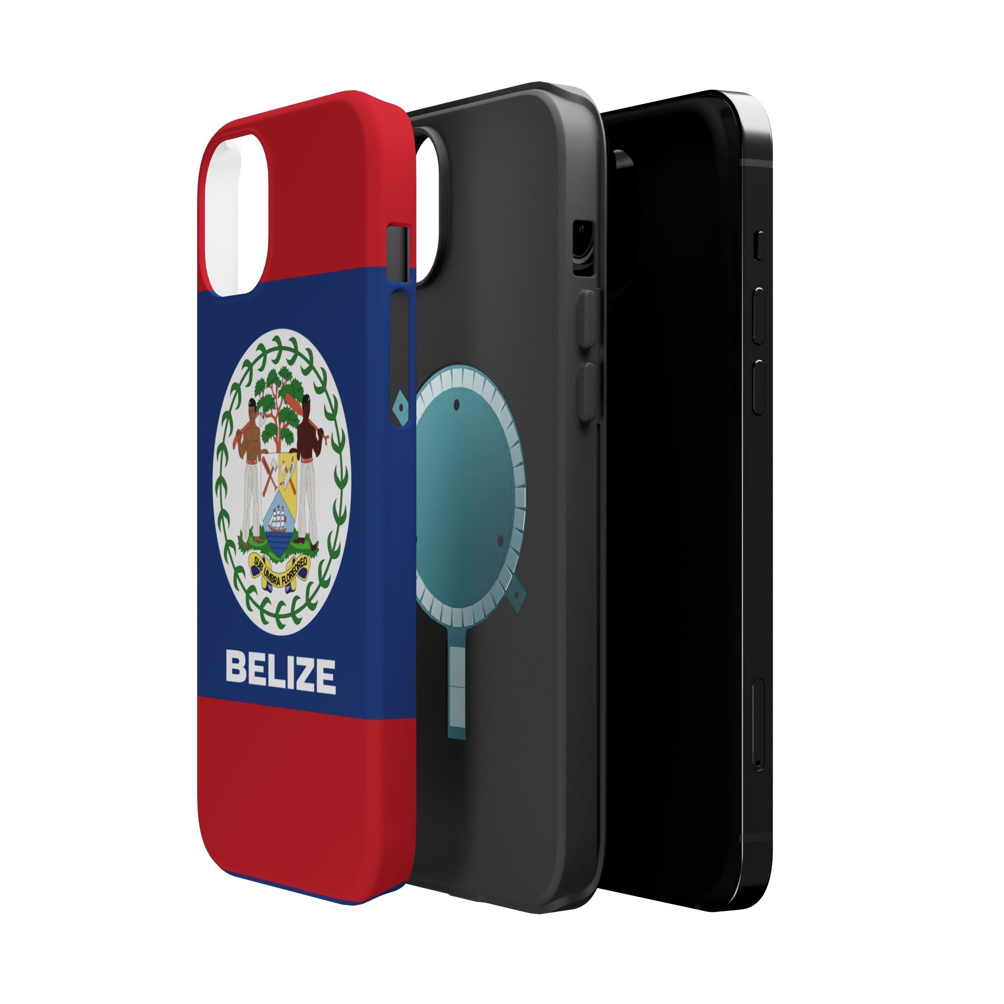 Belize Flag Magnetic Case - Irie Blues Boutique