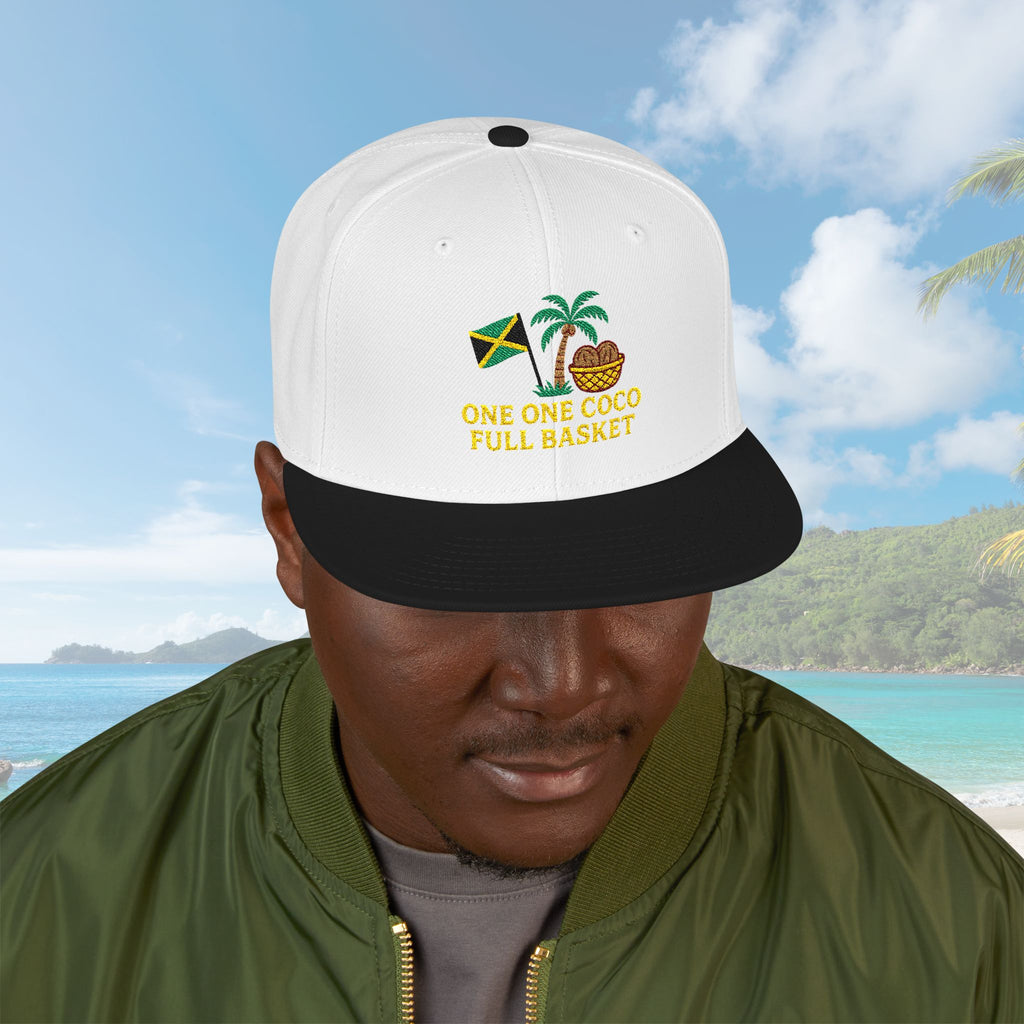 One One Coco Full Basket Embroidery Hat - Irie Blues Boutique