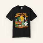 Halloween Beach Party T-Shirt, Fun Graphic Tee, Ghouls Just Wanna Have Sun Shirt, Unisex Casual Tee, Summer Vibes Shirt - Irie Blues Boutique