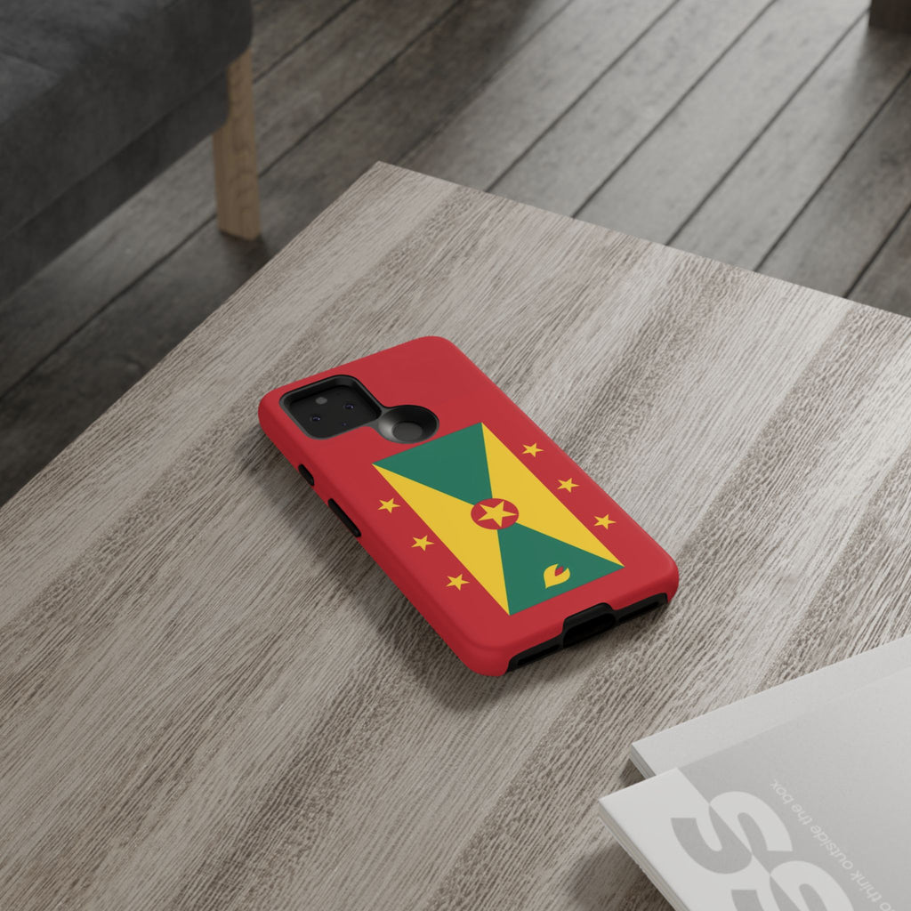 Grenada Flag Tough Phone Case - Irie Blues Boutique