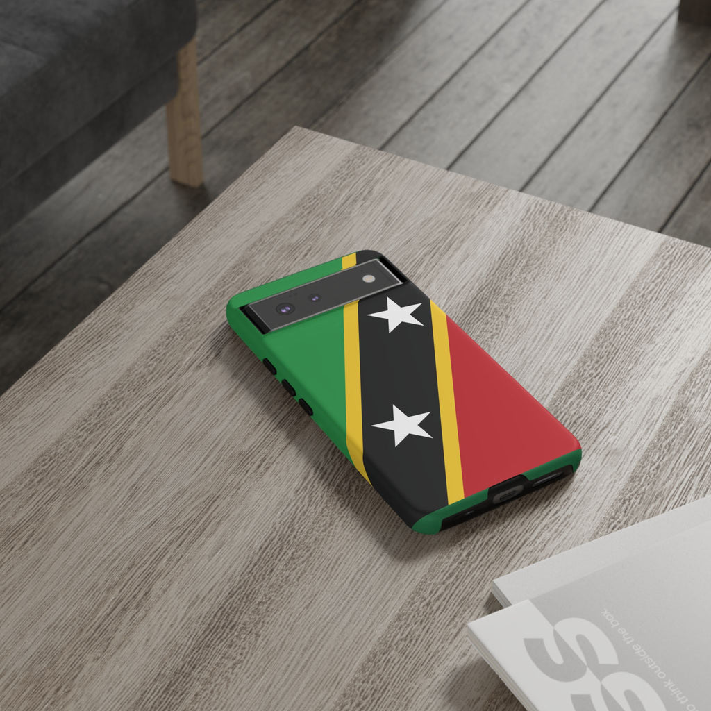 Saint Kitts and Nevis Flag Tough Phone Case