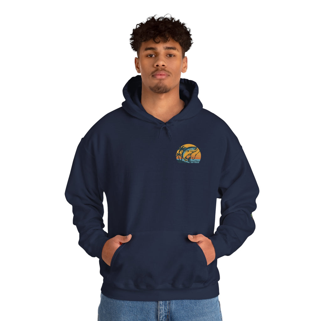 Hook on Island Time Fishin Hooded Sweatshirt - Irie Blues Boutique
