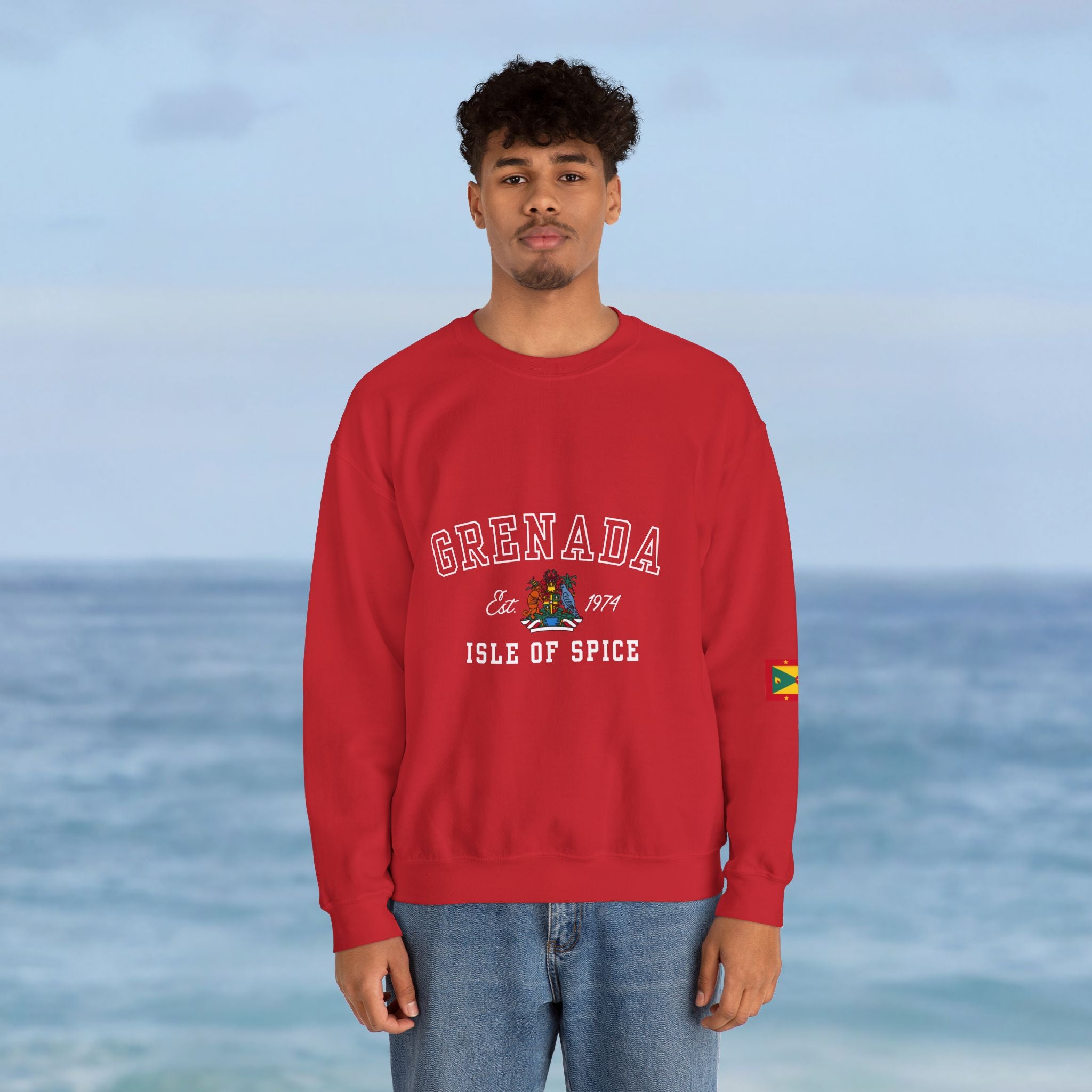Grenada Isle of Spice Sweatshirt - Irie Blues Boutique