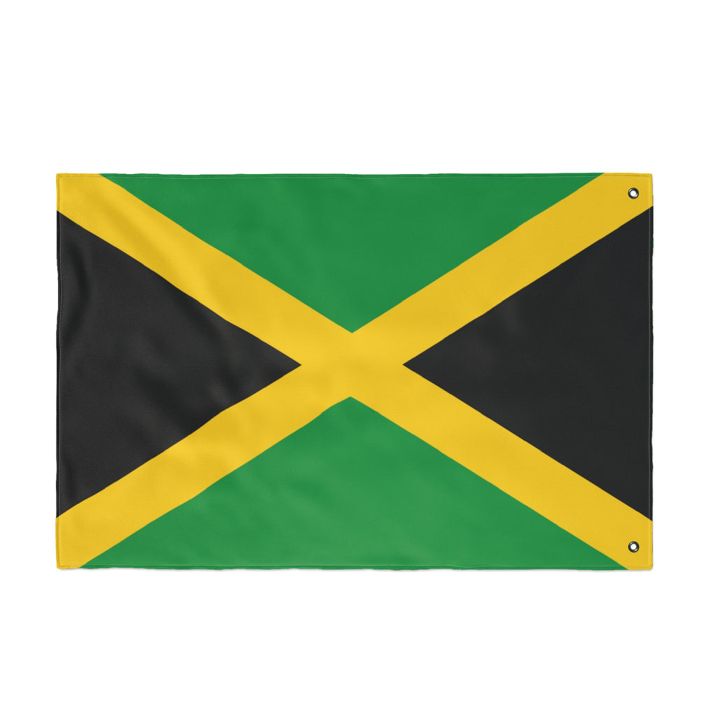 Jamaica Flag Double Sided Flag