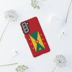 Grenada Flag Tough Phone Case - Irie Blues Boutique