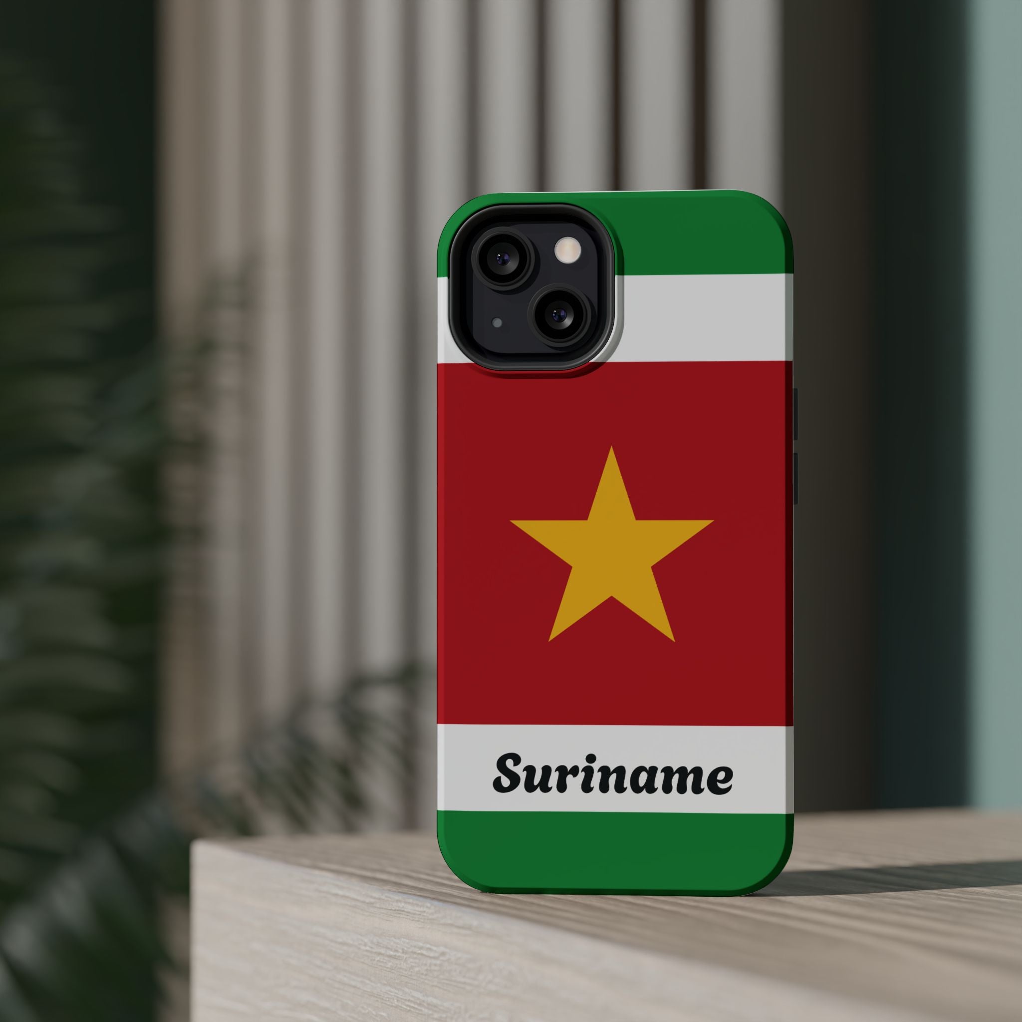 Suriname Flag Magnetic Case - Irie Blues Boutique