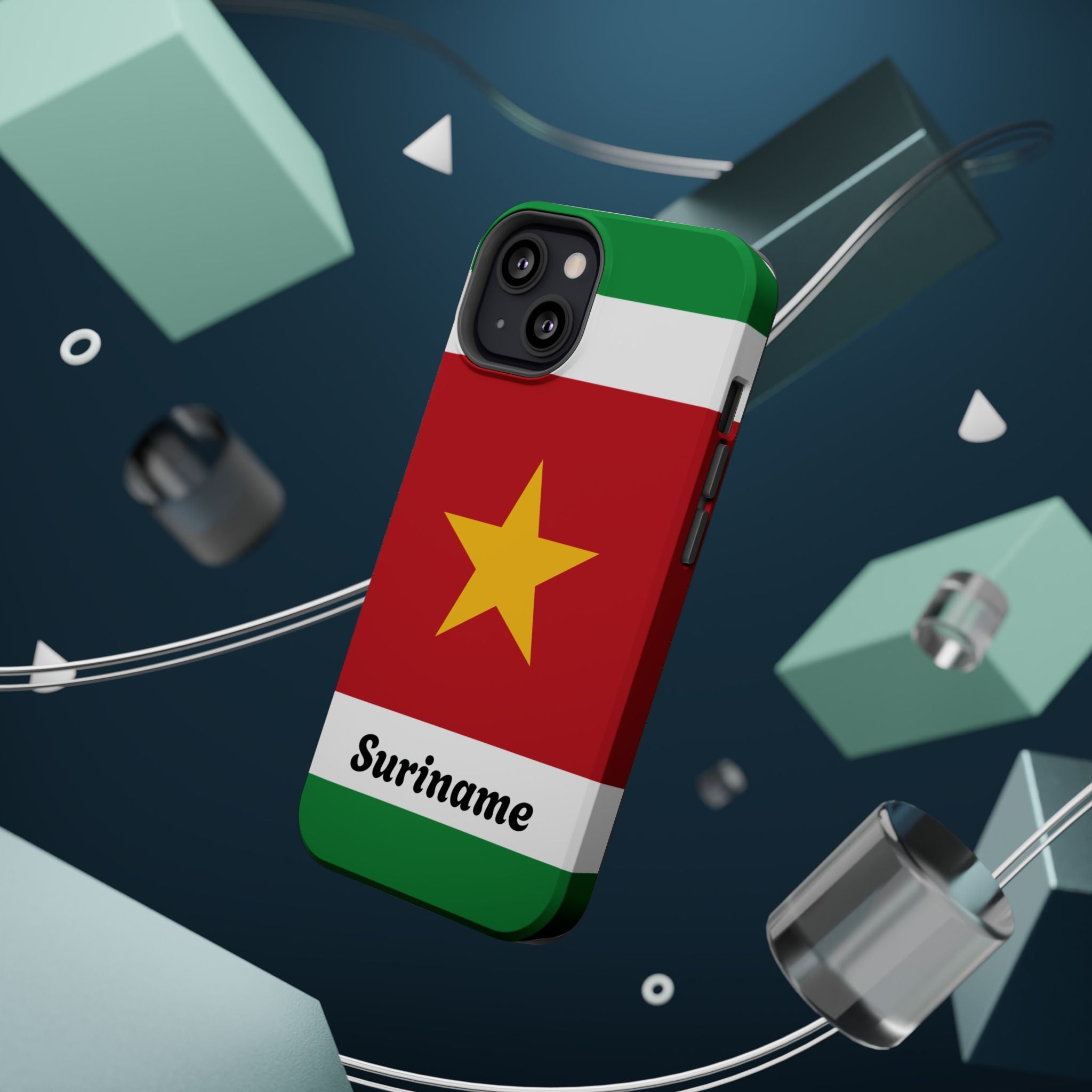 Suriname Flag Magnetic Case - Irie Blues Boutique