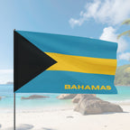 Bahamas Flag Wall Art - Irie Blues Boutique