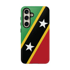 Saint Kitts and Nevis Flag Tough Phone Case - Irie Blues Boutique
