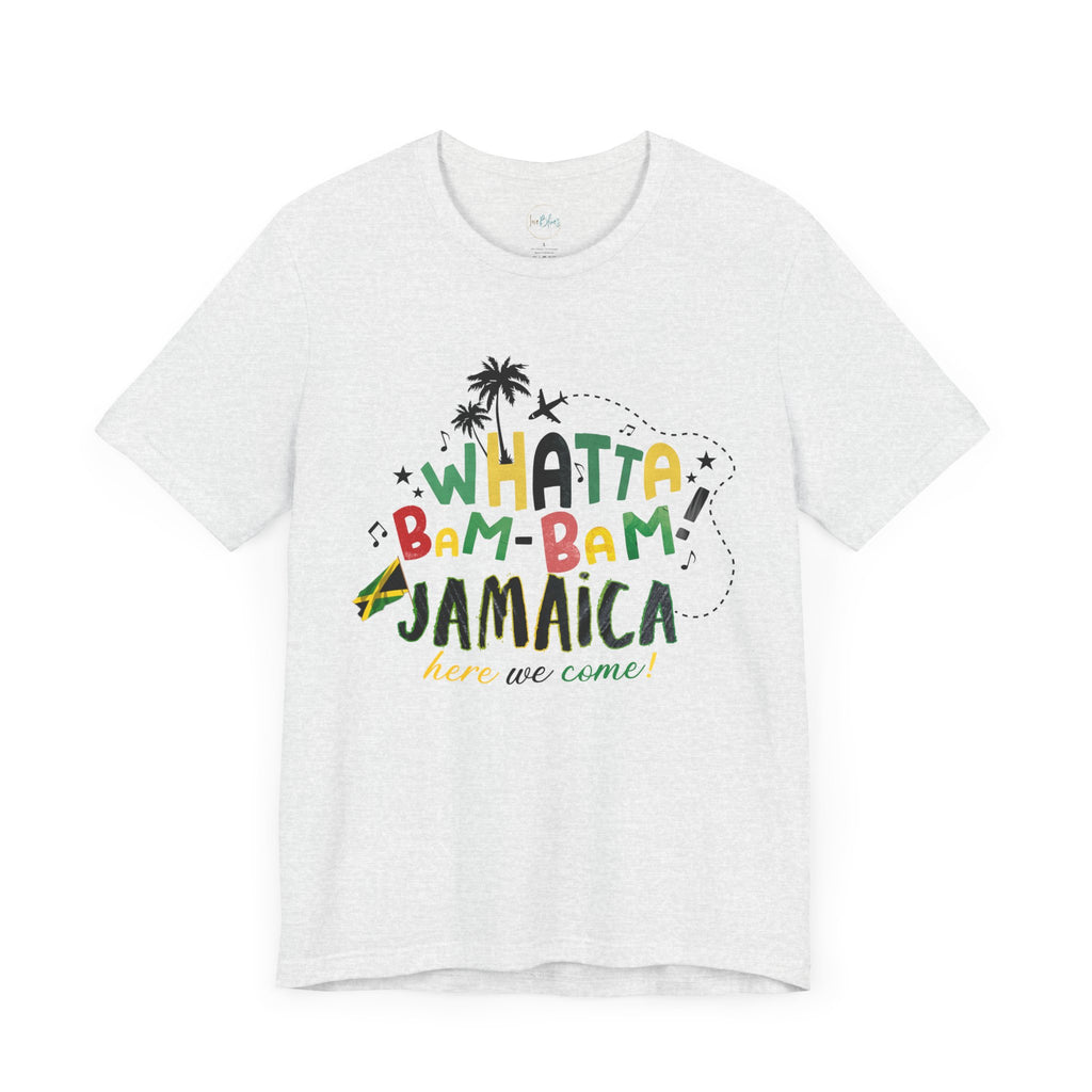 Whatta Bam Bam Jamaica Vacation Travel Tee - Irie Blues Boutique