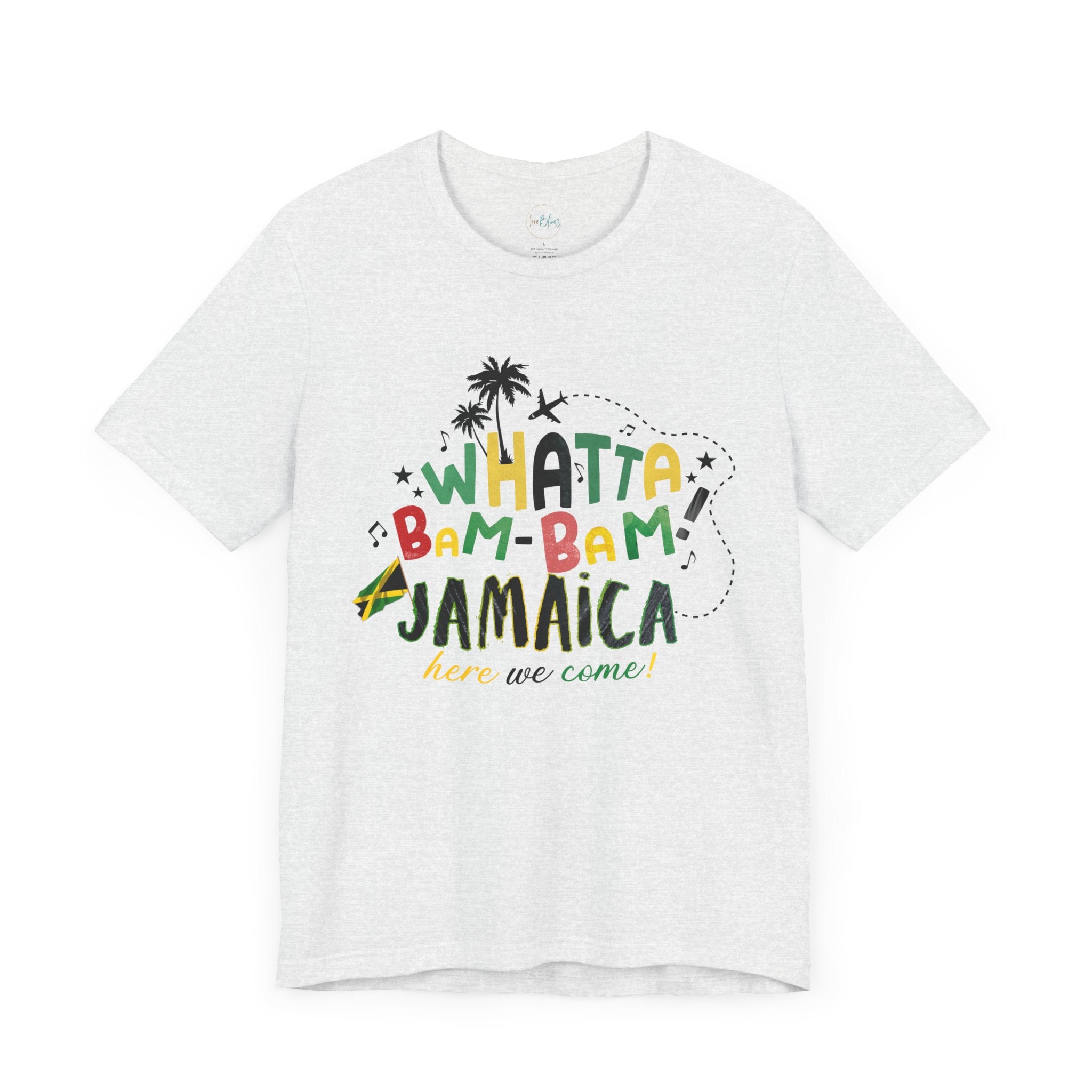 Whatta Bam Bam Jamaica Vacation Travel Tee - Irie Blues Boutique