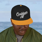 Caribbean AF Flat Bill Cap - Irie Blues Boutique