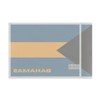 Bahamas Flag Wall Art - Irie Blues Boutique