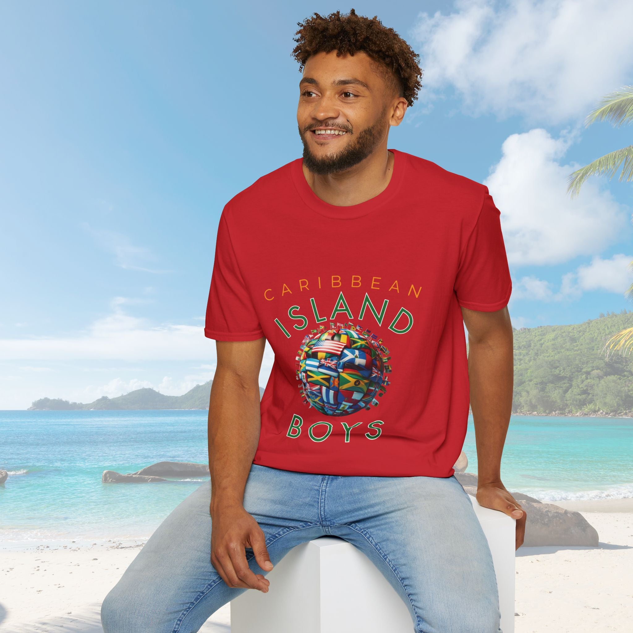 Caribbean Island Boys Shirt - Irie Blues Boutique