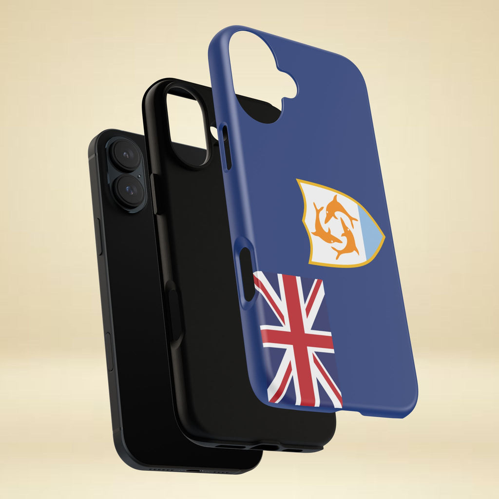 Anguilla Flag Tough Phone Case
