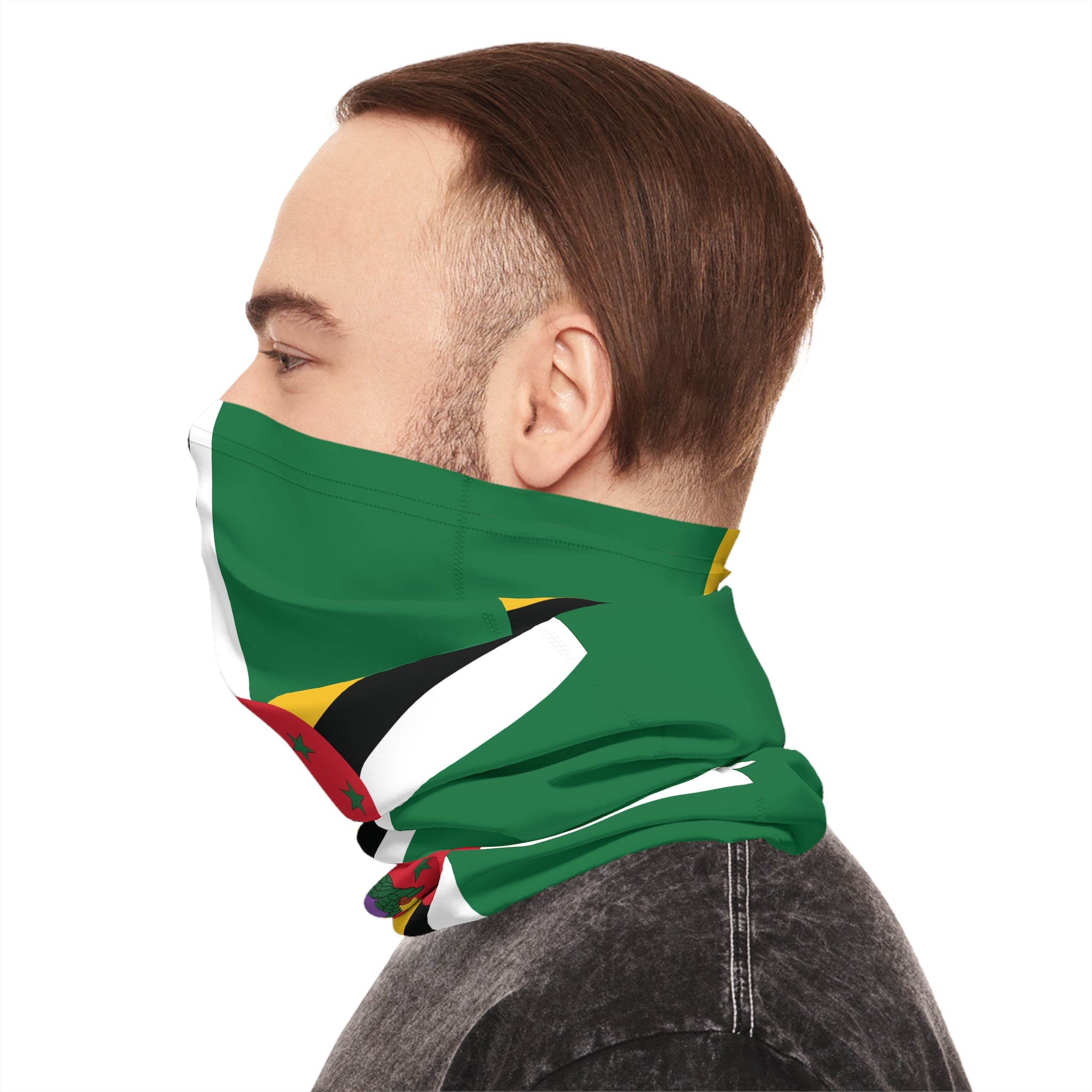 Dominica Neck Gaiter Carnival Mask - Irie Blues Boutique
