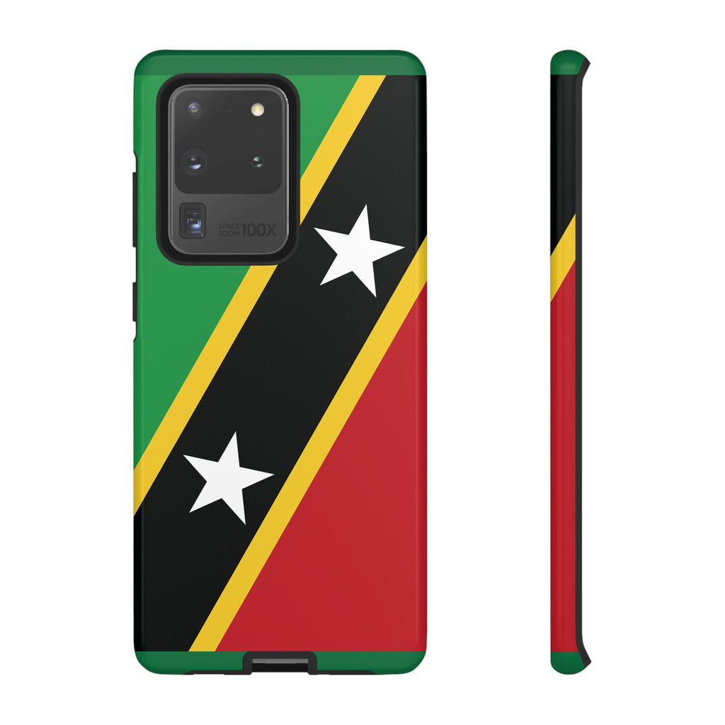 Saint Kitts and Nevis Flag Tough Phone Case - Irie Blues Boutique