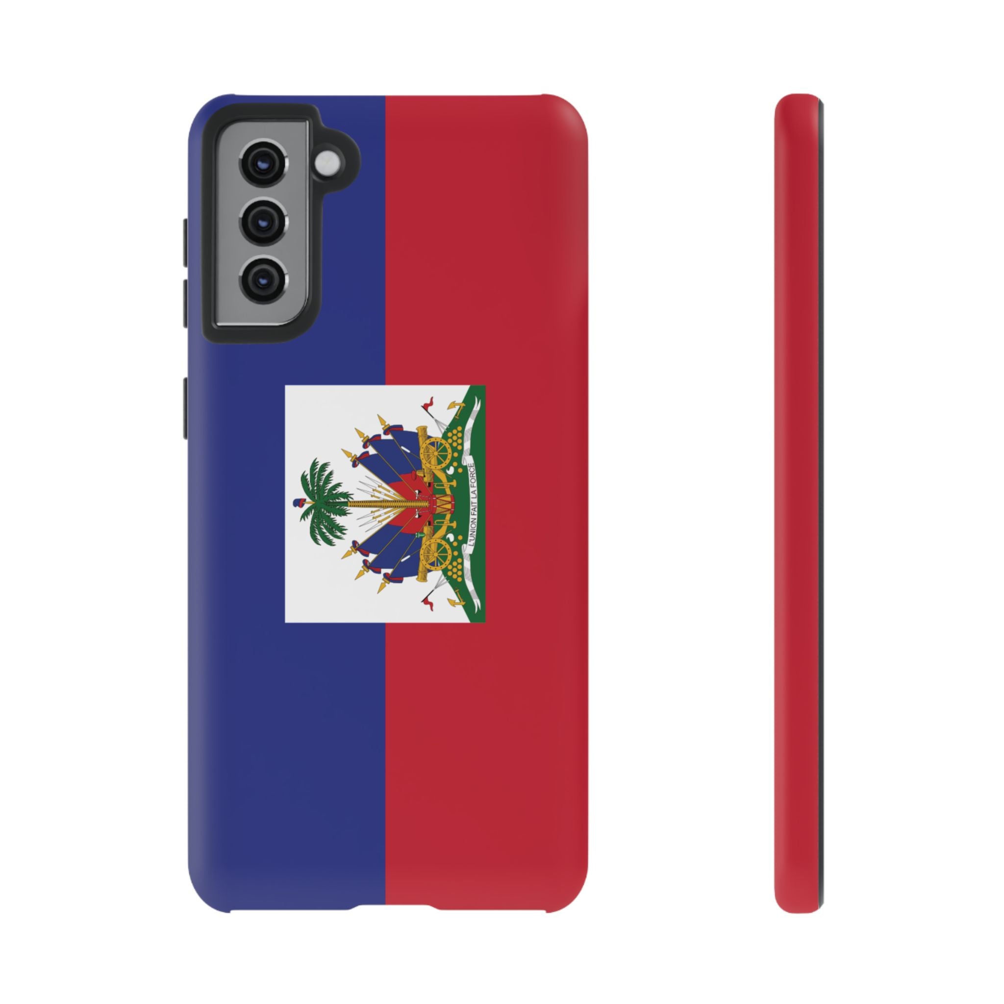 Haiti Flag Tough Phone Case