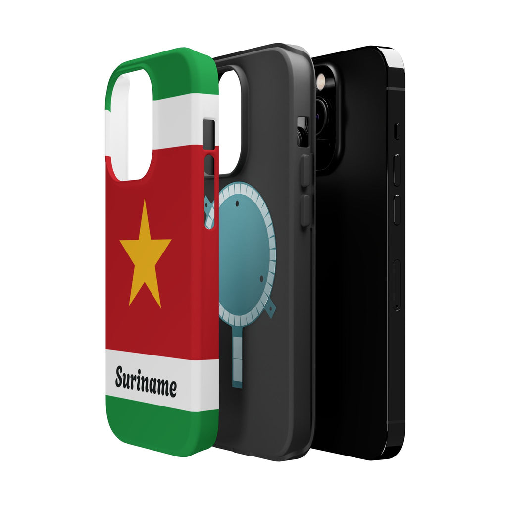 Suriname Flag Magnetic Case - Irie Blues Boutique