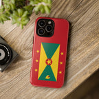Grenada Flag Tough Phone Case - Irie Blues Boutique