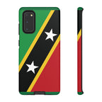 Saint Kitts and Nevis Flag Tough Phone Case - Irie Blues Boutique