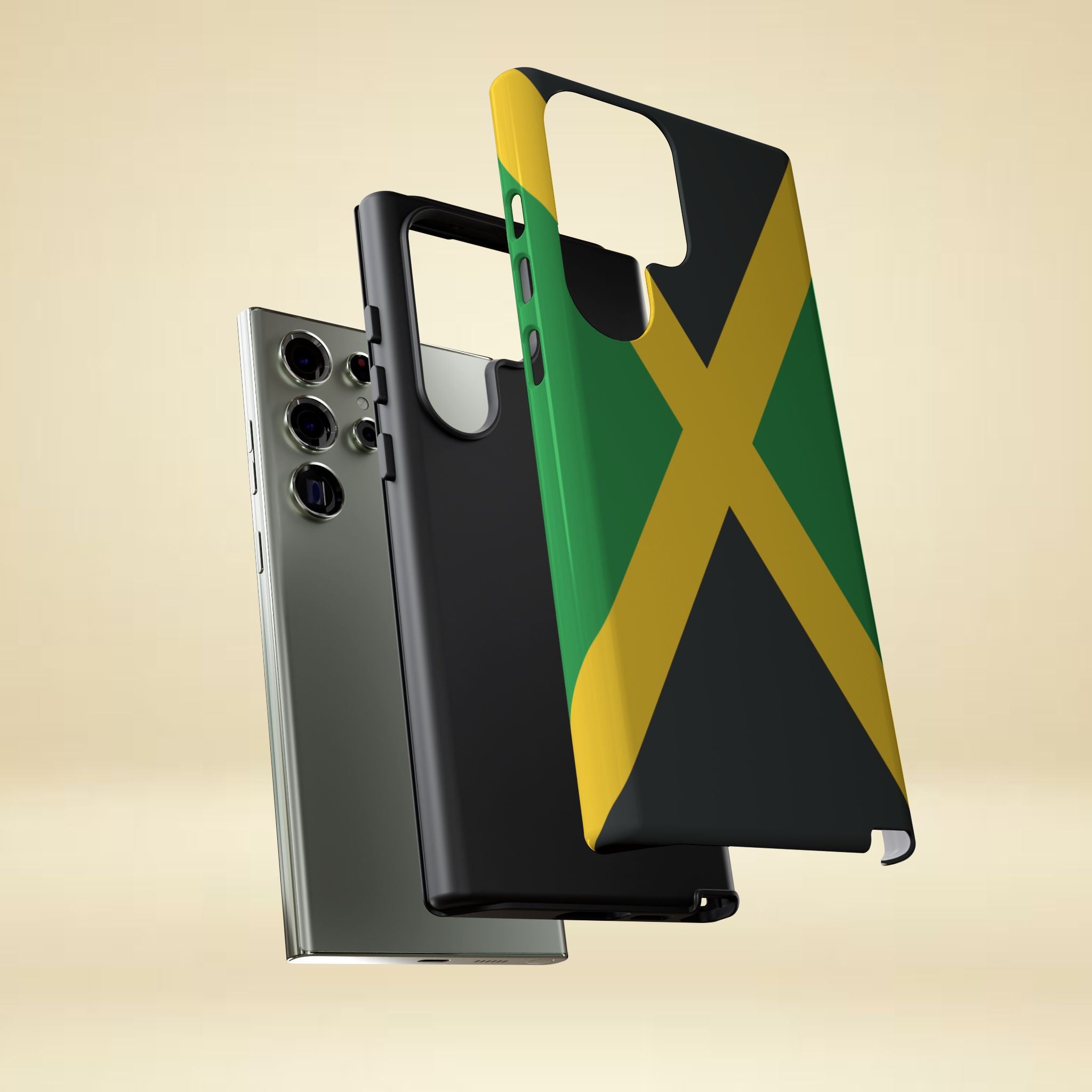 Jamaica Flag Tough Phone Case