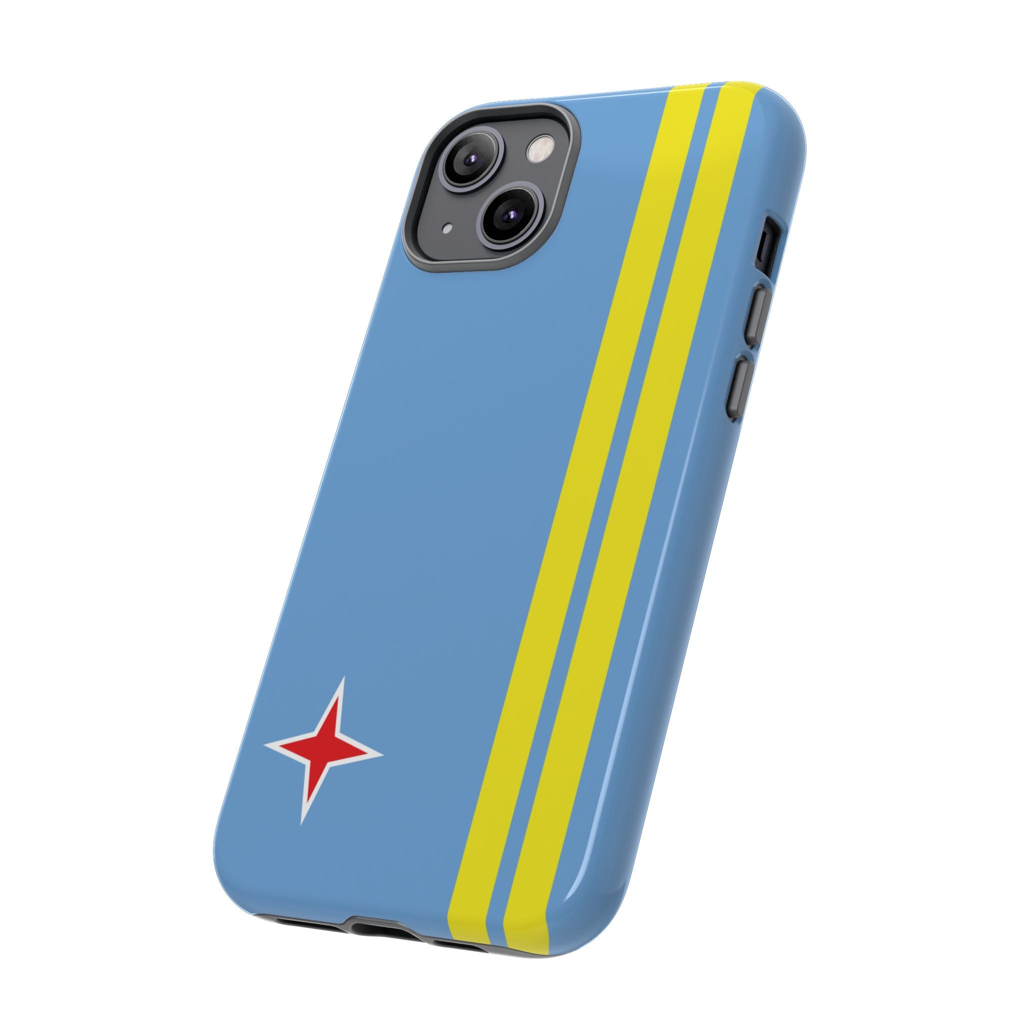 Aruba Flag Tough Phone Case - Irie Blues Boutique