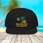 One One Coco Full Basket Embroidery Hat - Irie Blues Boutique