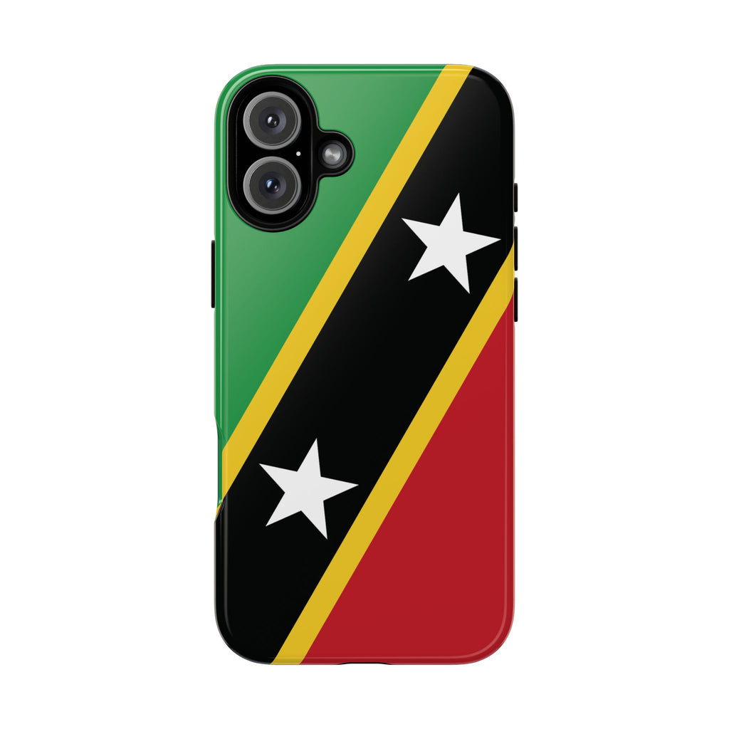 Saint Kitts and Nevis Flag Tough Phone Case - Irie Blues Boutique