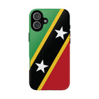 Saint Kitts and Nevis Flag Tough Phone Case - Irie Blues Boutique