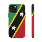 Saint Kitts and Nevis Flag Tough Phone Case