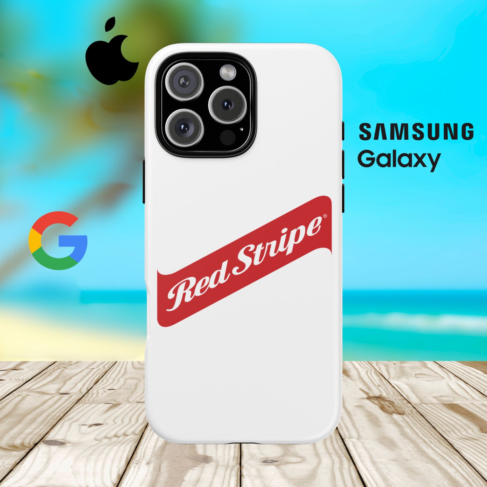 Jamaican Red Stripe Beer Logo Tough Case - Irie Blues Boutique
