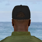 Aruba Coat of Arms Embroidered Snapback Hat - Irie Blues Boutique