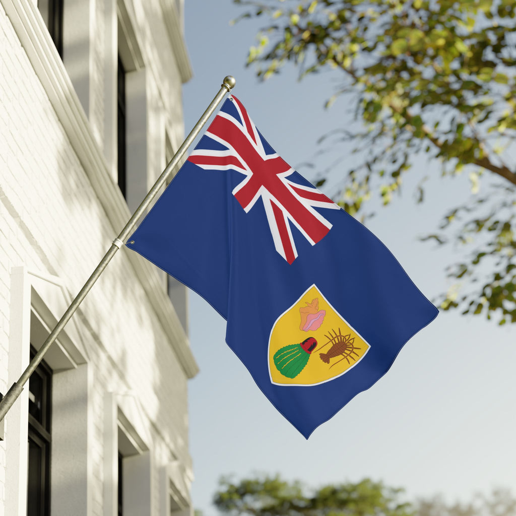 Turks & Caicos Flag Double Sided Flag
