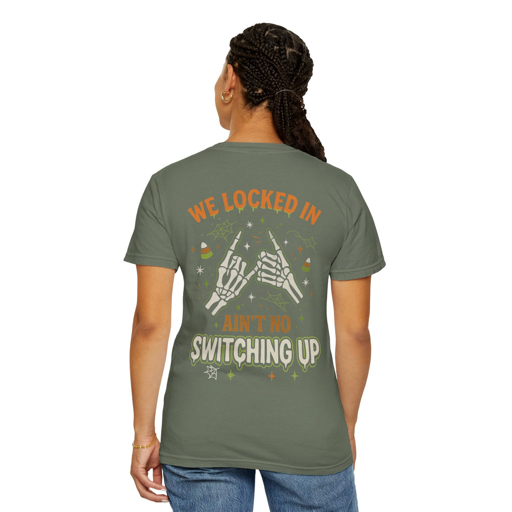 We Locked In Aint No Switching Up Skeleton Hands T-Shirt for Couples,  Holiday Gift, Matching Outfits, Relationship Apparel - Irie Blues Boutique