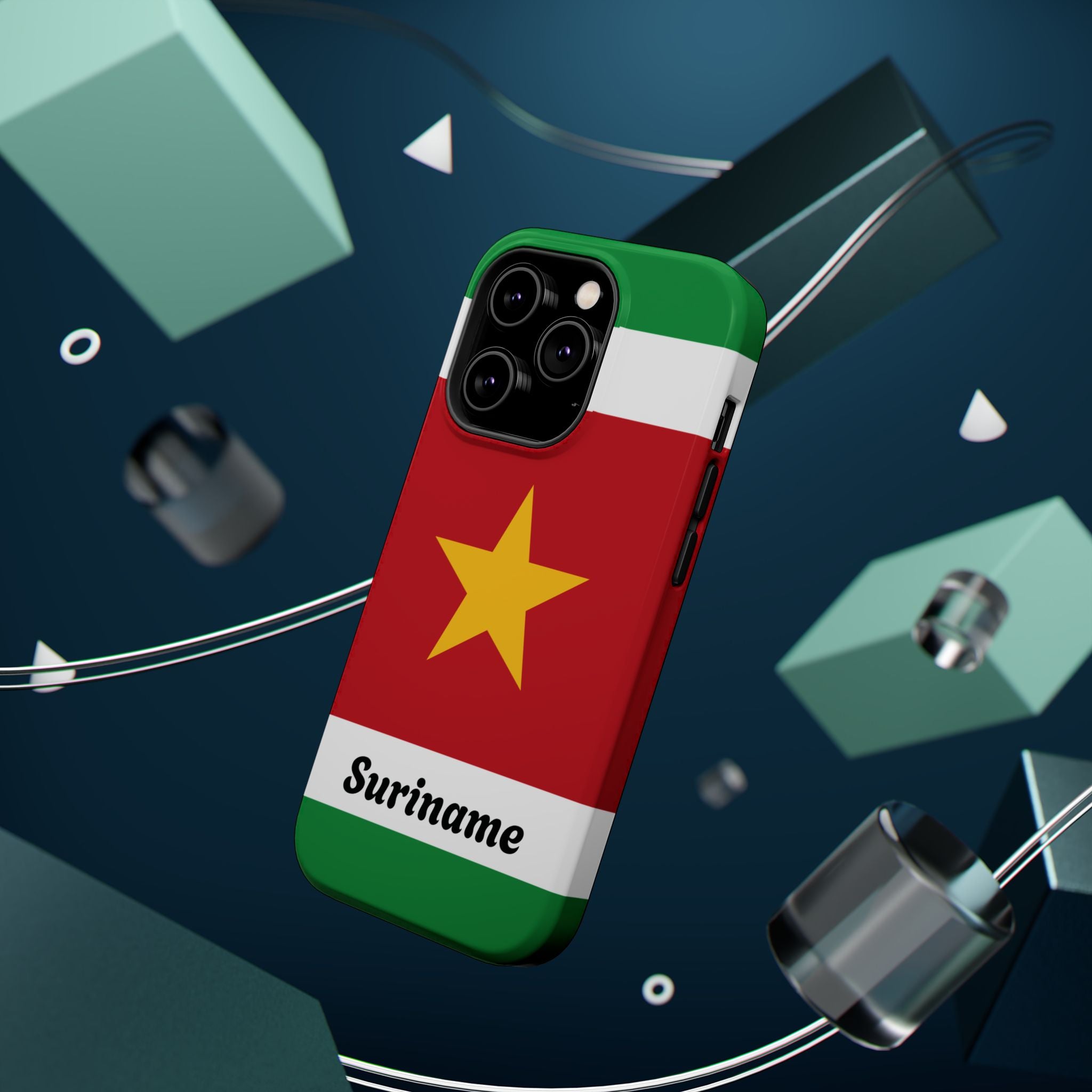 Suriname Flag Magnetic Case - Irie Blues Boutique
