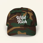 Wild n Rich, Stylish Gift for Dads, Outdoor Adventures, Casual Wear, Father's Day, Trendy Hat - Irie Blues Boutique