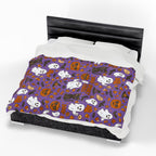 Spooky Vibes Velveteen Plush Blanket