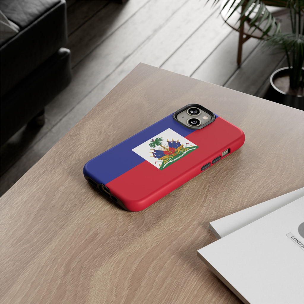 Haiti Flag Tough Phone Case - Irie Blues Boutique