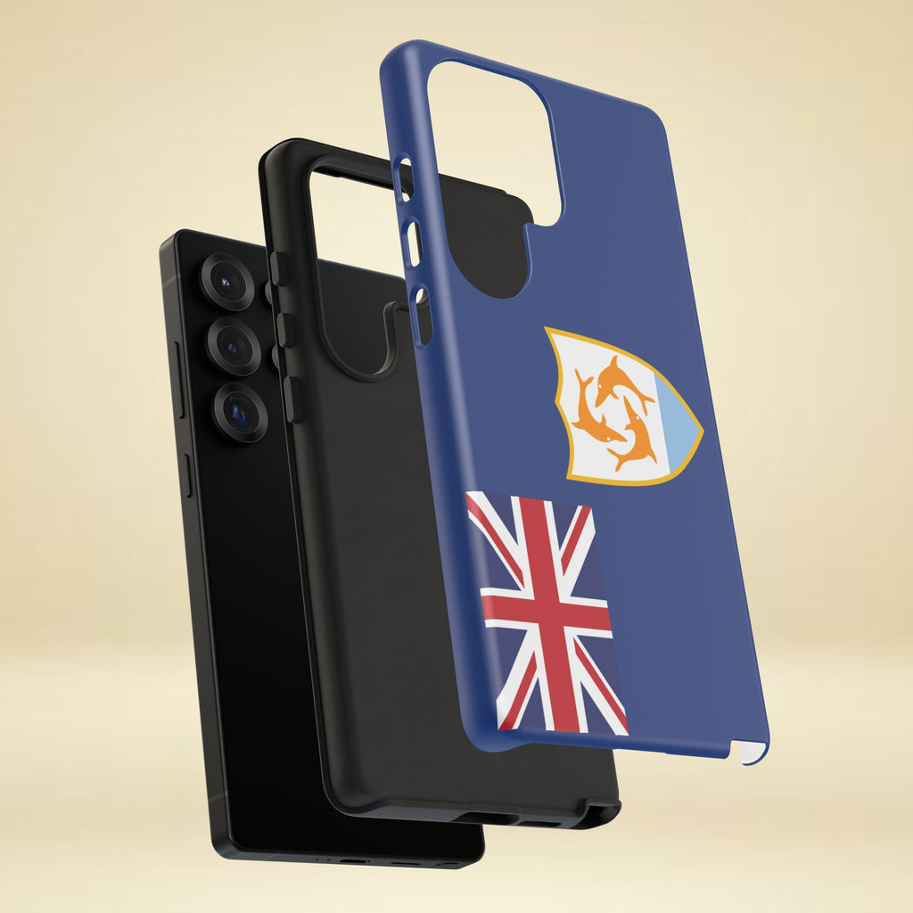 Anguilla Flag Tough Phone Case