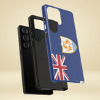 Anguilla Flag Tough Phone Case