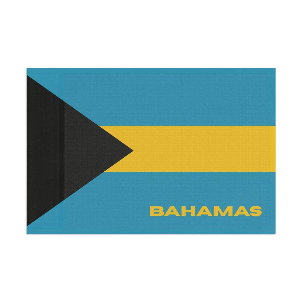 Bahamas Flag Wall Art - Irie Blues Boutique