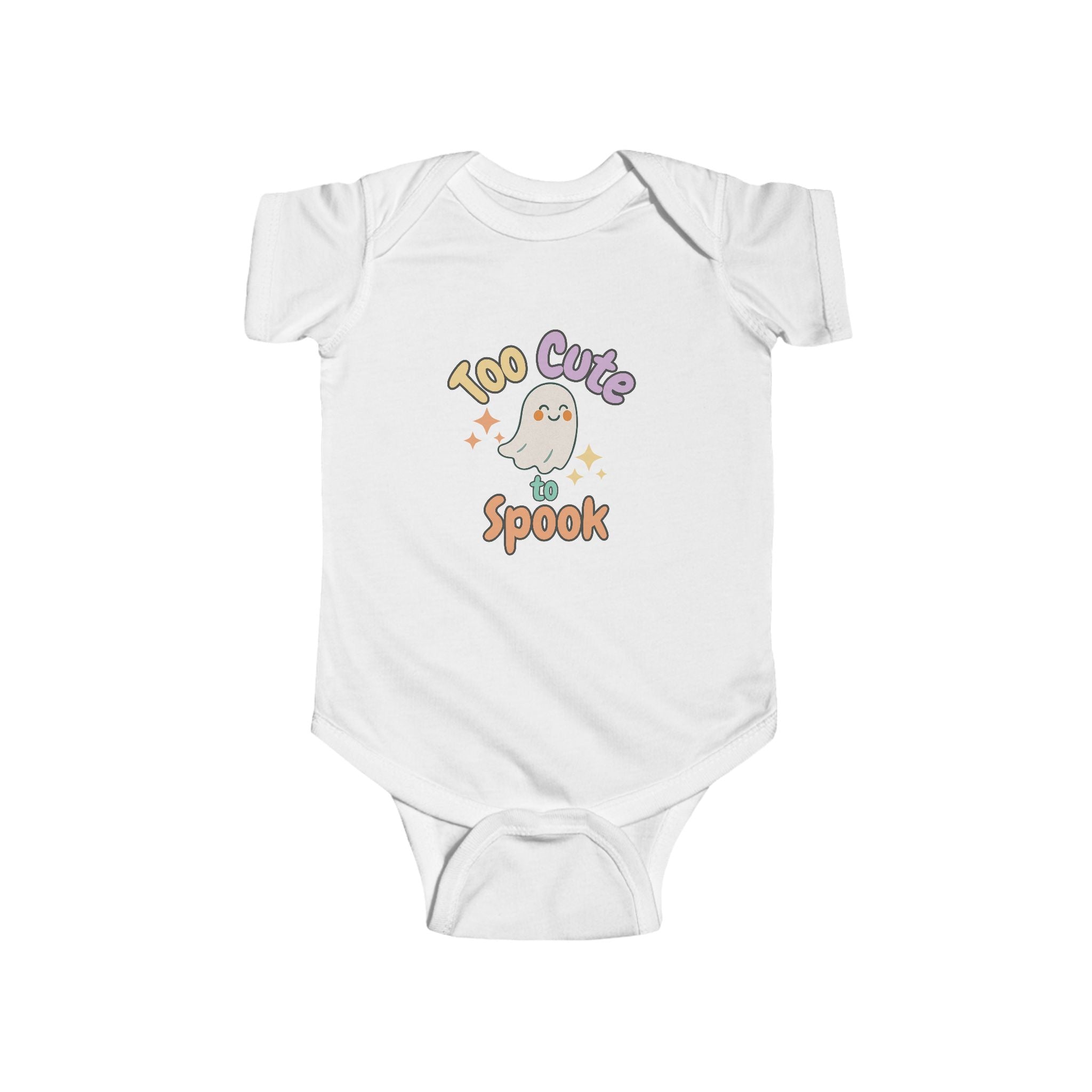 Too Cute to Spook Halloween Baby Onesie
