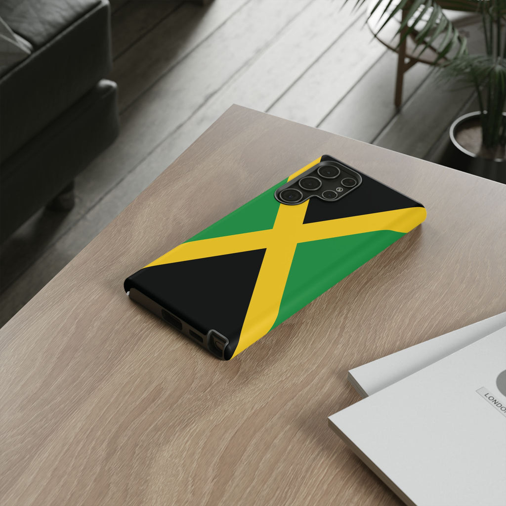 Jamaica Flag Tough Phone Case